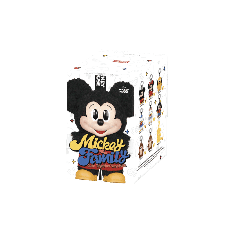 Mickey Family Cute Together Series Plush Pendant