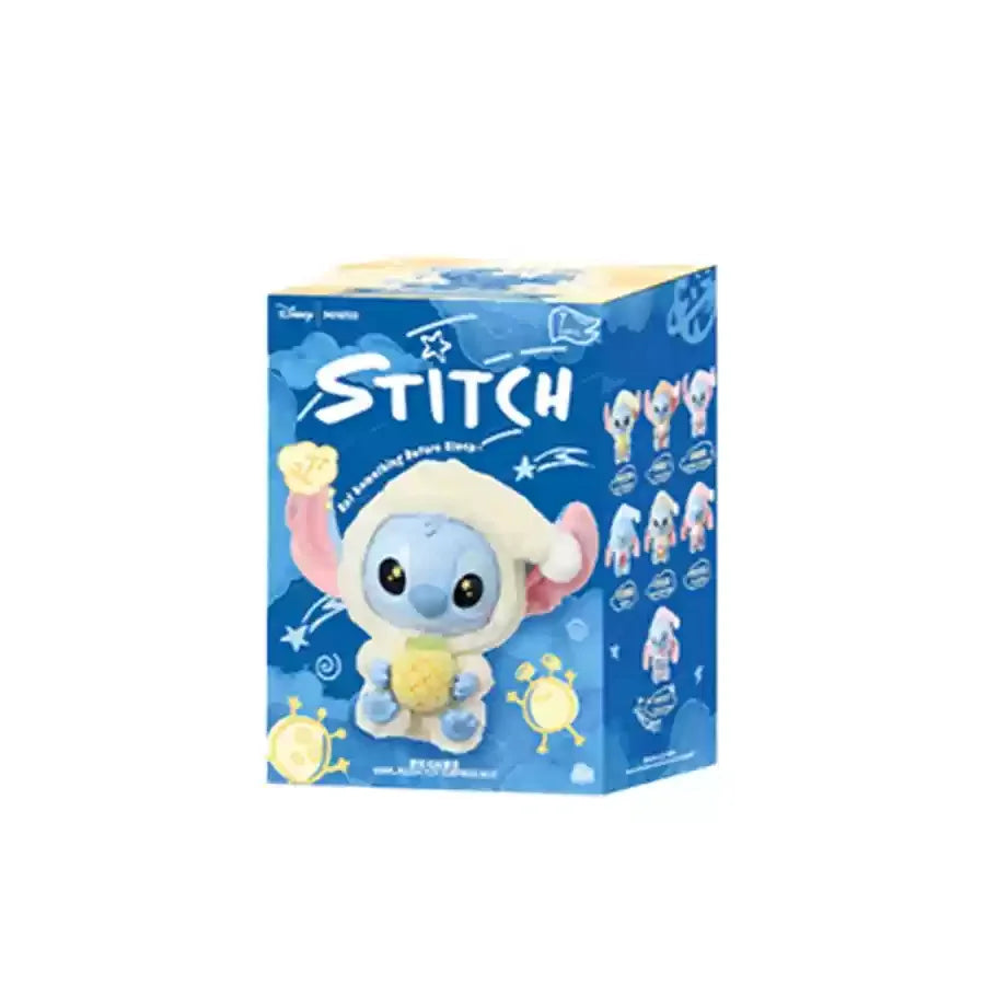 Disney Stitch Eat Something Before Sleep Plush Keychain Blind Box (Styles Vary)