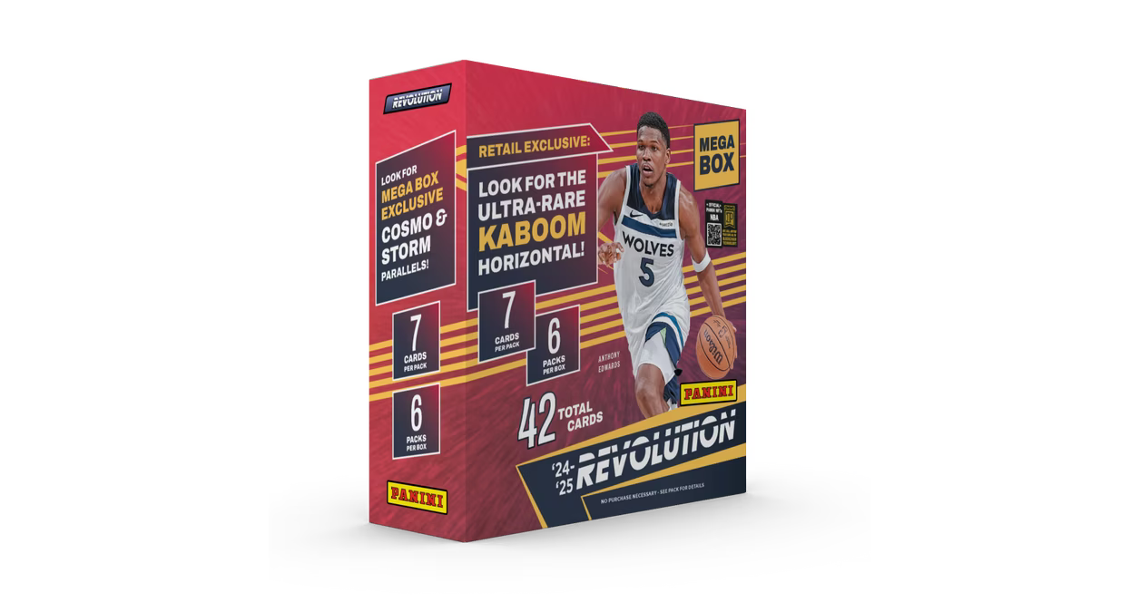 2024-25 Panini Revolution NBA Basketball Mega Box (6 Packs)