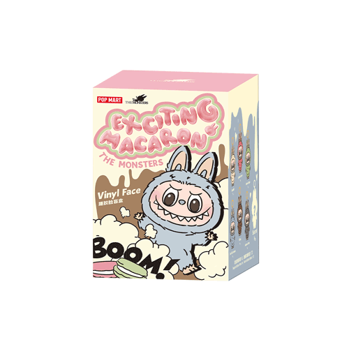 LABUBU MONSTER - Exciting Macaron Vinyl Face Plush Pendant