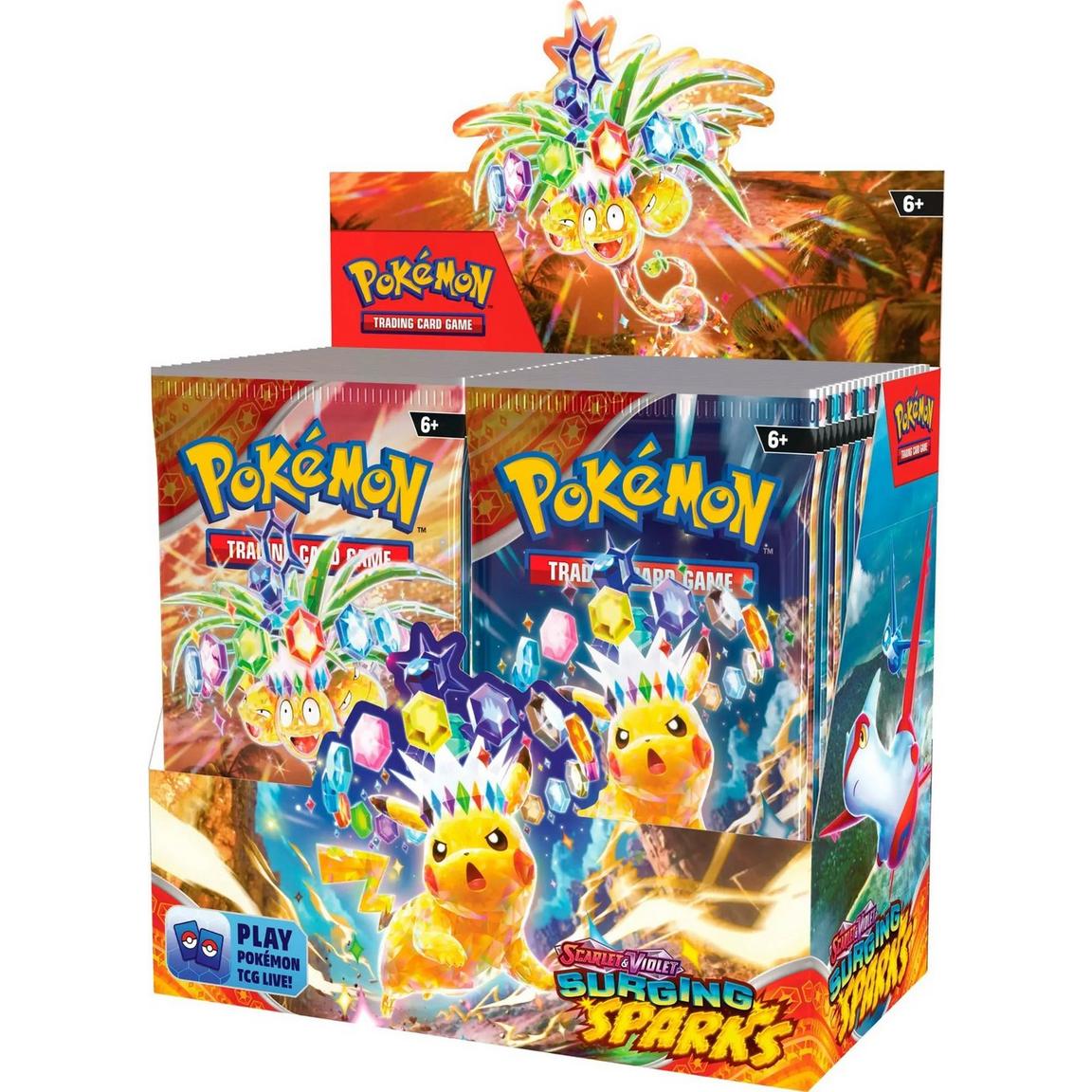 Pokemon TCG: Scarlet & Violet Surging Sparks Booster Display Box (36 Packs)