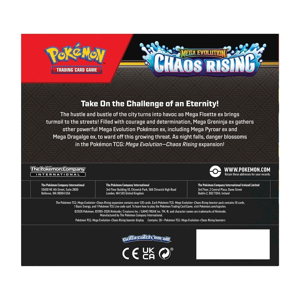 Pokémon TCG: Chaos Rising Booster Display Box
