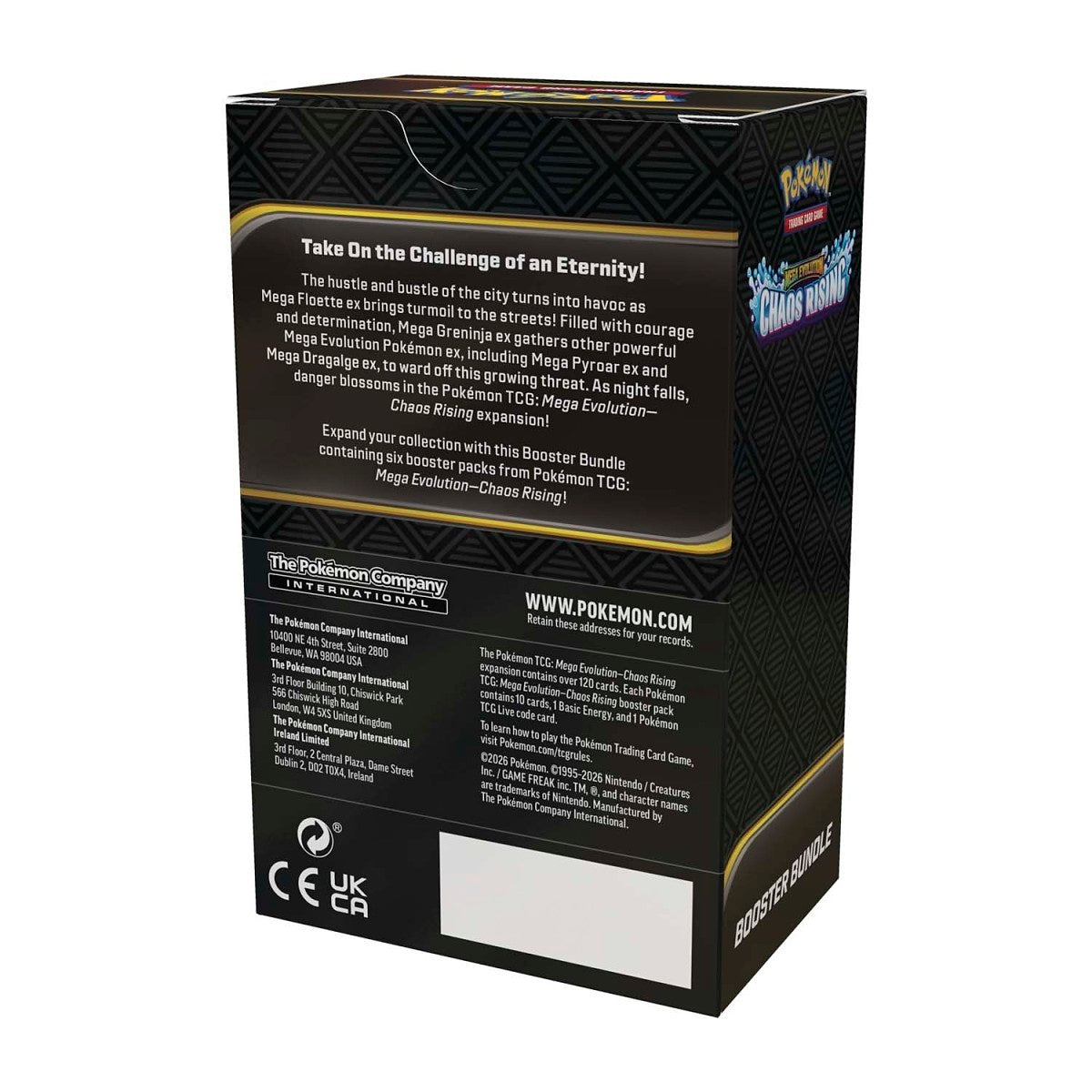 Pokémon TCG: Chaos Rising Booster Bundle