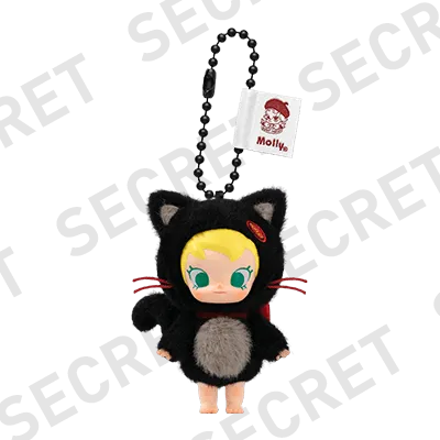 Baby Molly Pocket Friends Series-Vinyl Plush Pendant Blind Box (Styles Vary)