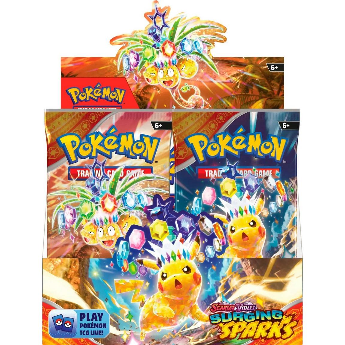 Pokemon TCG: Scarlet & Violet Surging Sparks Booster Display Box (36 Packs)