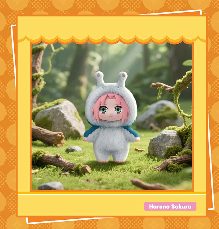 Naruto Shippuden Beast Party Plush Pendant Blind Box (Styles Vary)