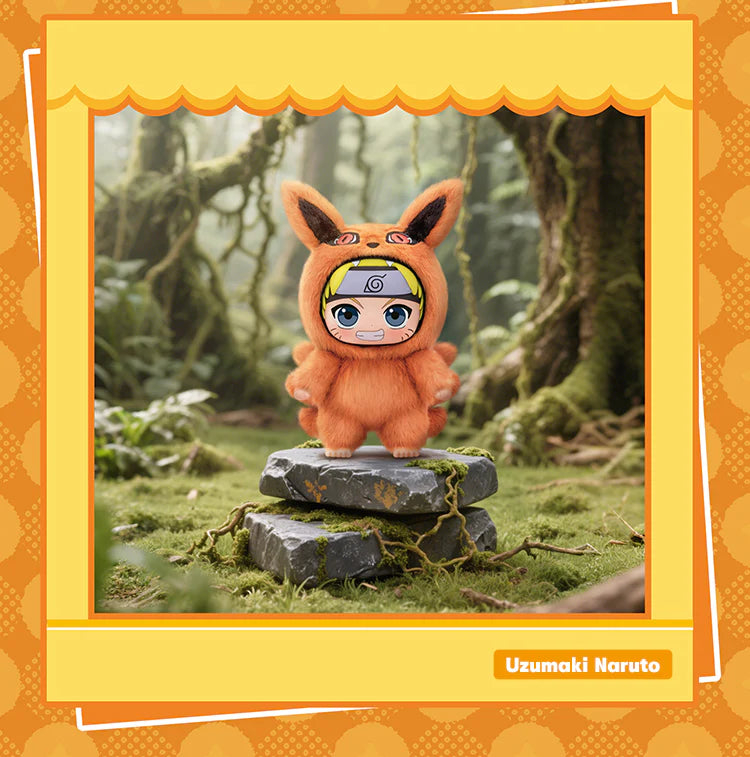 Naruto Shippuden Beast Party Plush Pendant Blind Box (Styles Vary)