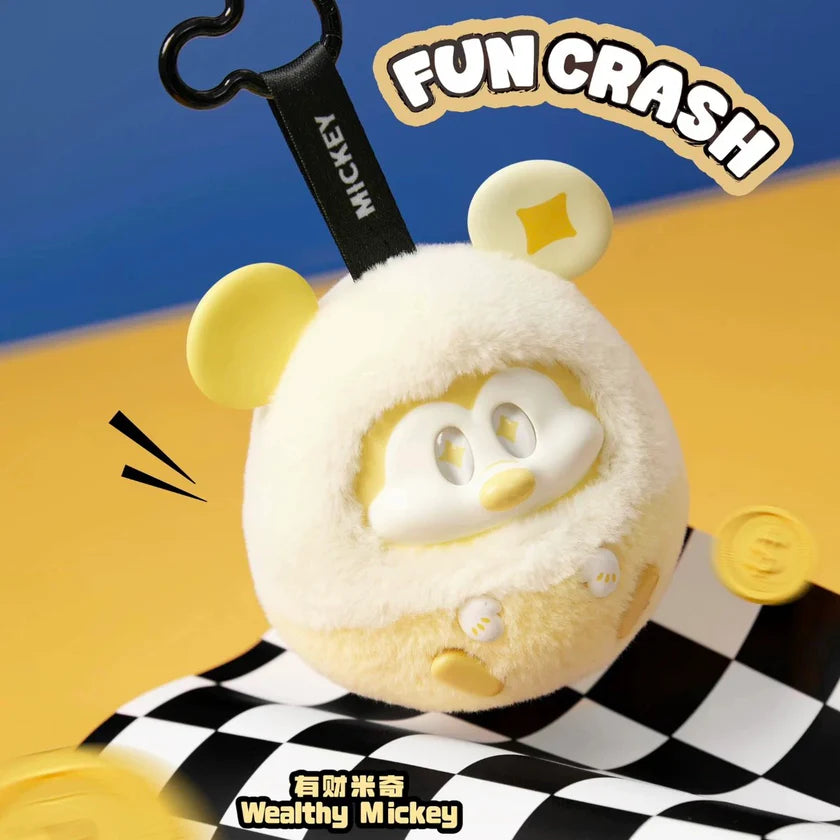 Miniso Mickey Fun Crash Plush Pendant Blind Box (Styles Vary)