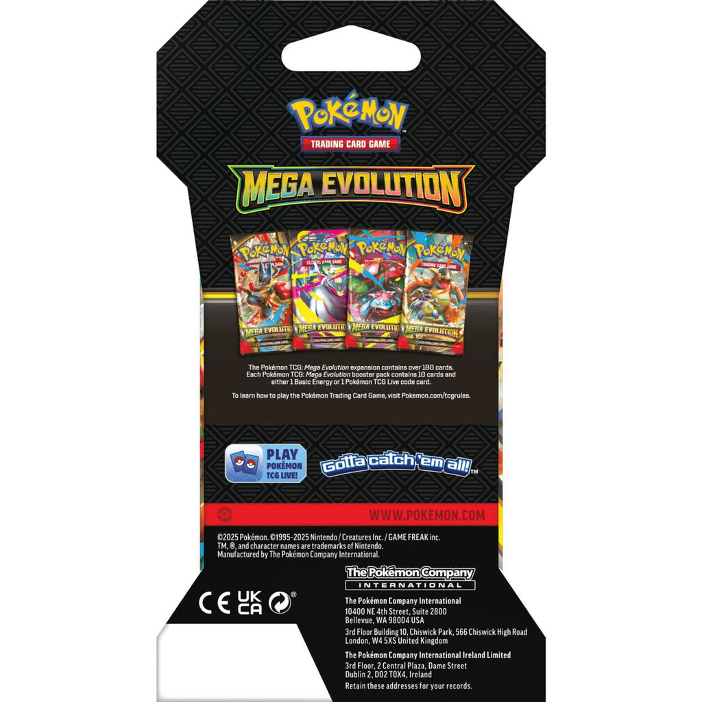 Pokémon TCG: Mega Evolution Sleeved Booster Pack