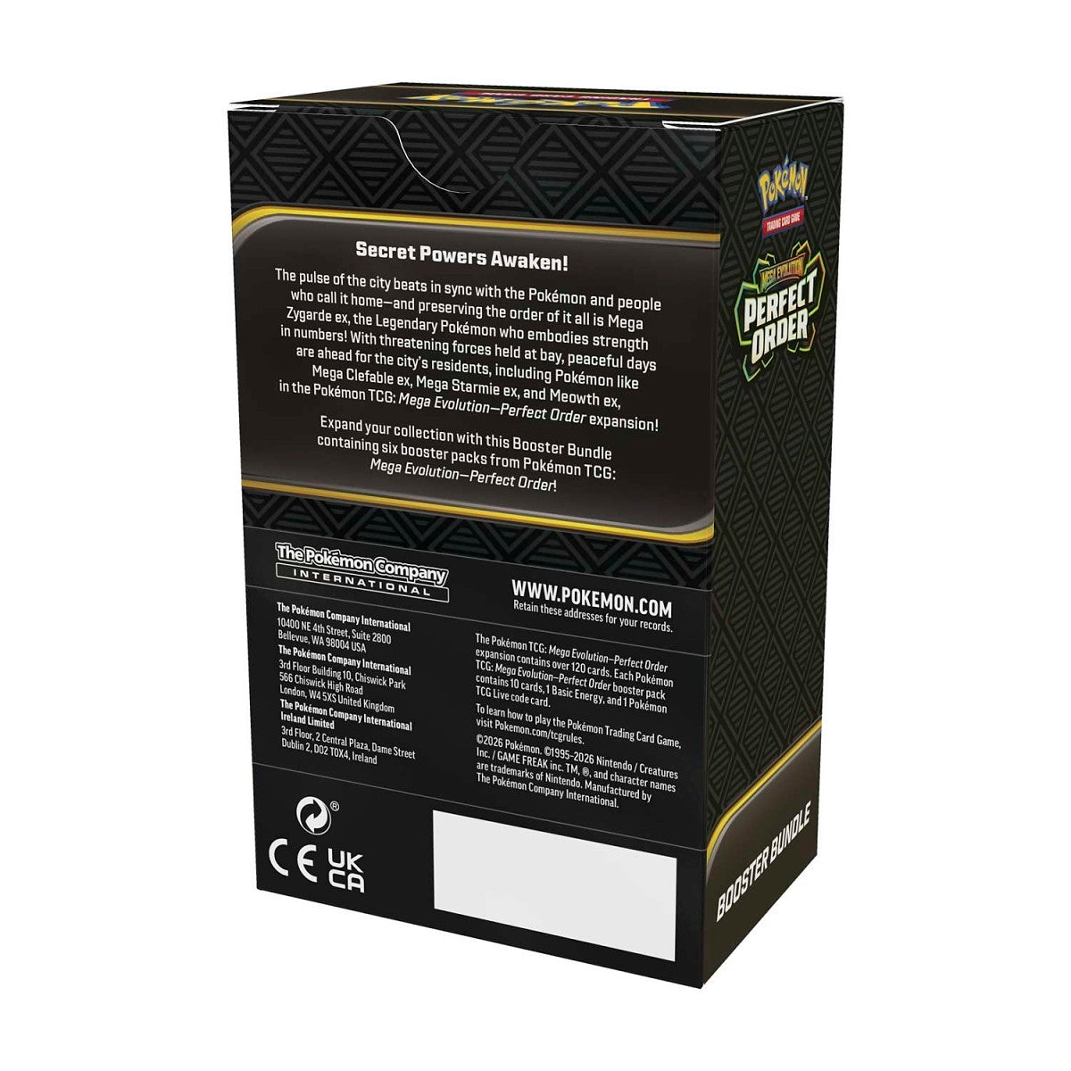 Pokémon TCG: Perfect Order Booster Bundle